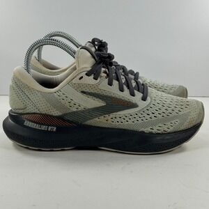 Brooks Adrenaline GTS 22 Women's Running Shoes Light Grey Orange Size 6.5